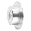 631-31161L Drilled/Slotted Brake Rotor [Silver], 1988-1990 BMW, Position: Rear Left - image 2