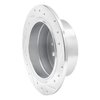 631-31161L Drilled/Slotted Brake Rotor [Silver], 1988-1990 BMW, Position: Rear Left - image 4