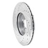 631-32002R Drilled/Slotted Brake Rotor [Silver], 2002-2006 Mini, Position: Front Right - image 4