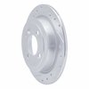 631-32003L Drilled/Slotted Brake Rotor [Silver], 2002-2015 Mini, Position: Rear Left - image 2