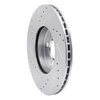 631-32006R Drilled/Slotted Brake Rotor [Silver], 2007-2015 Mini, Position: Front Right - image 4