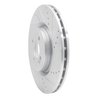 631-32014R Drilled/Slotted Brake Rotor [Silver], 2013-2013 Mini, Position: Front Right - image 2