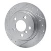 631-32016L Drilled/Slotted Brake Rotor [Silver], Fits Select Multiple Makes/Models, Position: Rear Left - image 2