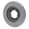 631-37008L Drilled/Slotted Brake Rotor [Silver], 1992-2002 Multiple Makes/Models, Position: Front Left - image 4