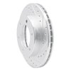 631-37010R Drilled/Slotted Brake Rotor [Silver], 2001-2004 Multiple Makes/Models, Position: Front Right - image 2