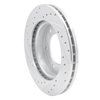 631-37010R Drilled/Slotted Brake Rotor [Silver], 2001-2004 Multiple Makes/Models, Position: Front Right - image 4