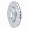 631-39019R Drilled/Slotted Brake Rotor [Silver], Fits Select Mopar, Position: Front Right - image 2
