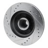 631-39026R Drilled/Slotted Brake Rotor [Silver], 1971-1981 Mopar, Position: Front Right - image 4