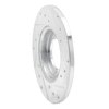 631-40000L Drilled/Slotted Brake Rotor [Silver], 1978-1983 Mopar, Position: Front Left - image 4