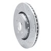 631-40035R Drilled/Slotted Brake Rotor [Silver], Fits Select Mopar, Position: Front Right - image 2