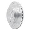 631-40043R Drilled/Slotted Brake Rotor [Silver], Fits Select Multiple Makes/Models, Position: Front Right,Fr Right - image 2