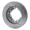 631-40045L Drilled/Slotted Brake Rotor [Silver], 1988-2000 Multiple Makes/Models, Position: Front Left - image 4