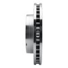 631-40051R Drilled/Slotted Brake Rotor [Silver], 1977-1993 Multiple Makes/Models, Position: Front Right - image 3
