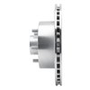 631-40065L Drilled/Slotted Brake Rotor [Silver], 1987-1990 Mopar, Position: Front Left - image 3
