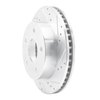 631-40092R Drilled/Slotted Brake Rotor [Silver], 2000-2001 Mopar, Position: Front Right - image 2
