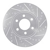 631-40100R Drilled/Slotted Brake Rotor [Silver], 2003-2003 Mopar, Position: Front Right - image 1