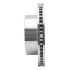 631-40102L Drilled/Slotted Brake Rotor [Silver], 2003-2008 Mopar, Position: Front Left - image 3