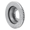 631-40102R Drilled/Slotted Brake Rotor [Silver], 2003-2008 Mopar, Position: Front Right - image 4