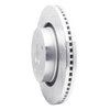631-40104L Drilled/Slotted Brake Rotor [Silver], 2004-2006 Mopar, Position: Front Left - image 2