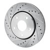 631-40107L Drilled/Slotted Brake Rotor [Silver], 2008-2016 Multiple Makes/Models, Position: Front Left - image 2