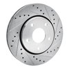 631-40107R Drilled/Slotted Brake Rotor [Silver], 2008-2016 Multiple Makes/Models, Position: Front Right - image 2