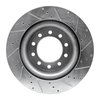 631-40108L Drilled/Slotted Brake Rotor [Silver], Fits Select Multiple Makes/Models, Position: Front Left,Fr Left - image 4