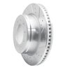 631-40108R Drilled/Slotted Brake Rotor [Silver], Fits Select Multiple Makes/Models, Position: Front Right,Fr Right - image 3
