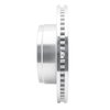 631-40108R Drilled/Slotted Brake Rotor [Silver], Fits Select Multiple Makes/Models, Position: Front Right,Fr Right - image 4