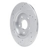631-40113R Drilled/Slotted Brake Rotor [Silver], 2012-2020 Multiple Makes/Models, Position: Rear Right - image 4