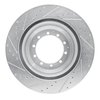 631-40116R Drilled/Slotted Brake Rotor [Silver], Fits Select Multiple Makes/Models, Position: Rear Right,Fr & Rr Right,Rr Right - image 4