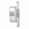 631-40118R Drilled/Slotted Brake Rotor [Silver], Fits Select Mopar, Position: Rear Right - image 3