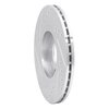 631-41000R Drilled/Slotted Brake Rotor [Silver], 1988-1989 Mopar, Position: Front Right - image 4
