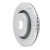 631-42002L Drilled/Slotted Brake Rotor [Silver], 2006-2010 Mopar, Position: Front Left - image 2