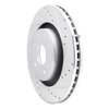 631-42002R Drilled/Slotted Brake Rotor [Silver], 2006-2010 Mopar, Position: Front Right - image 2