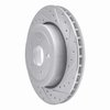 631-42003R Drilled/Slotted Brake Rotor [Silver], 2006-2010 Mopar, Position: Rear Right - image 2