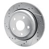 631-42006L Drilled/Slotted Brake Rotor [Silver], Fits Select Mopar, Position: Rear Left - image 2