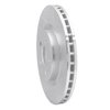 631-42009R Drilled/Slotted Brake Rotor [Silver], Fits Select Mopar, Position: Front Right - image 2