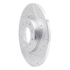 631-42012R Drilled/Slotted Brake Rotor [Silver], Fits Select Mopar, Position: Rear Right - image 2
