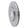 631-42013R Drilled/Slotted Brake Rotor [Silver], Fits Select Mopar, Position: Front Right - image 2