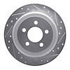 631-42019R Drilled/Slotted Brake Rotor [Silver], 2007-2012 Mopar, Position: Rear Right - image 1