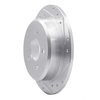 631-42023R Drilled/Slotted Brake Rotor [Silver], 1993-1998 Mopar, Position: Rear Right - image 2