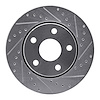 631-42030R Drilled/Slotted Brake Rotor [Silver], 2007-2018 Mopar, Position: Front Right - image 1