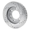 631-42031L Drilled/Slotted Brake Rotor [Silver], 1971-1991 Multiple Makes/Models, Position: Front Left - image 4