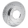 631-42031R Drilled/Slotted Brake Rotor [Silver], 1971-1991 Multiple Makes/Models, Position: Front Right - image 2