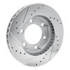 631-42031R Drilled/Slotted Brake Rotor [Silver], 1971-1991 Multiple Makes/Models, Position: Front Right - image 4
