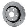 631-42033L Drilled/Slotted Brake Rotor [Silver], 2012-2018 Mopar, Position: Front Left - image 2
