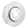 631-42044R Drilled/Slotted Brake Rotor [Silver], Fits Select Mopar, Position: Front Right - image 2