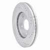 631-45007L Drilled/Slotted Brake Rotor [Silver], 1994-2001 GM, Position: Front Left - image 4