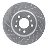631-45012L Drilled/Slotted Brake Rotor [Silver], 2006-2016 GM, Position: Front Left - image 1