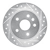 631-45015R Drilled/Slotted Brake Rotor [Silver], 2011-2016 GM, Position: Rear Right - image 1